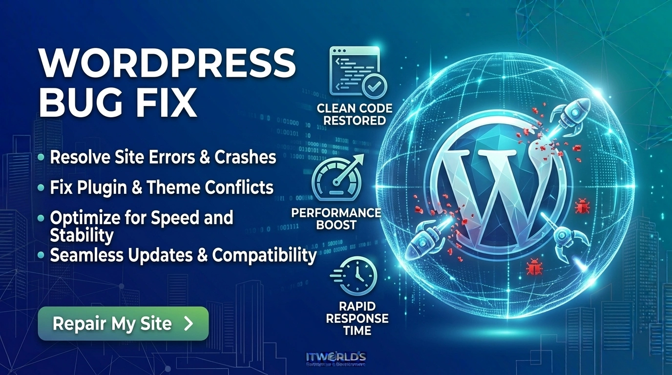 WordPress Bug Fix service