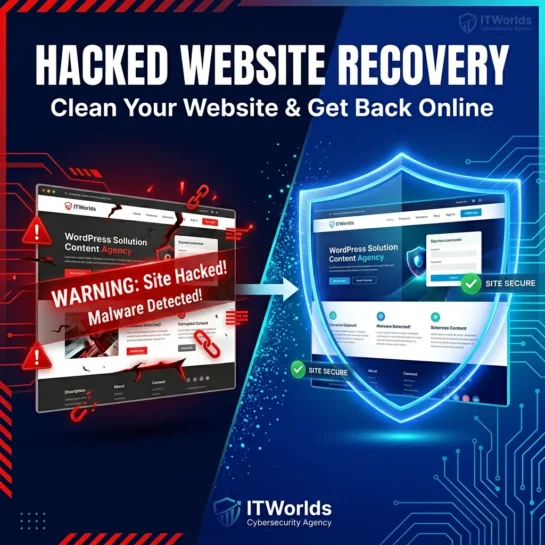 hacked website recovery