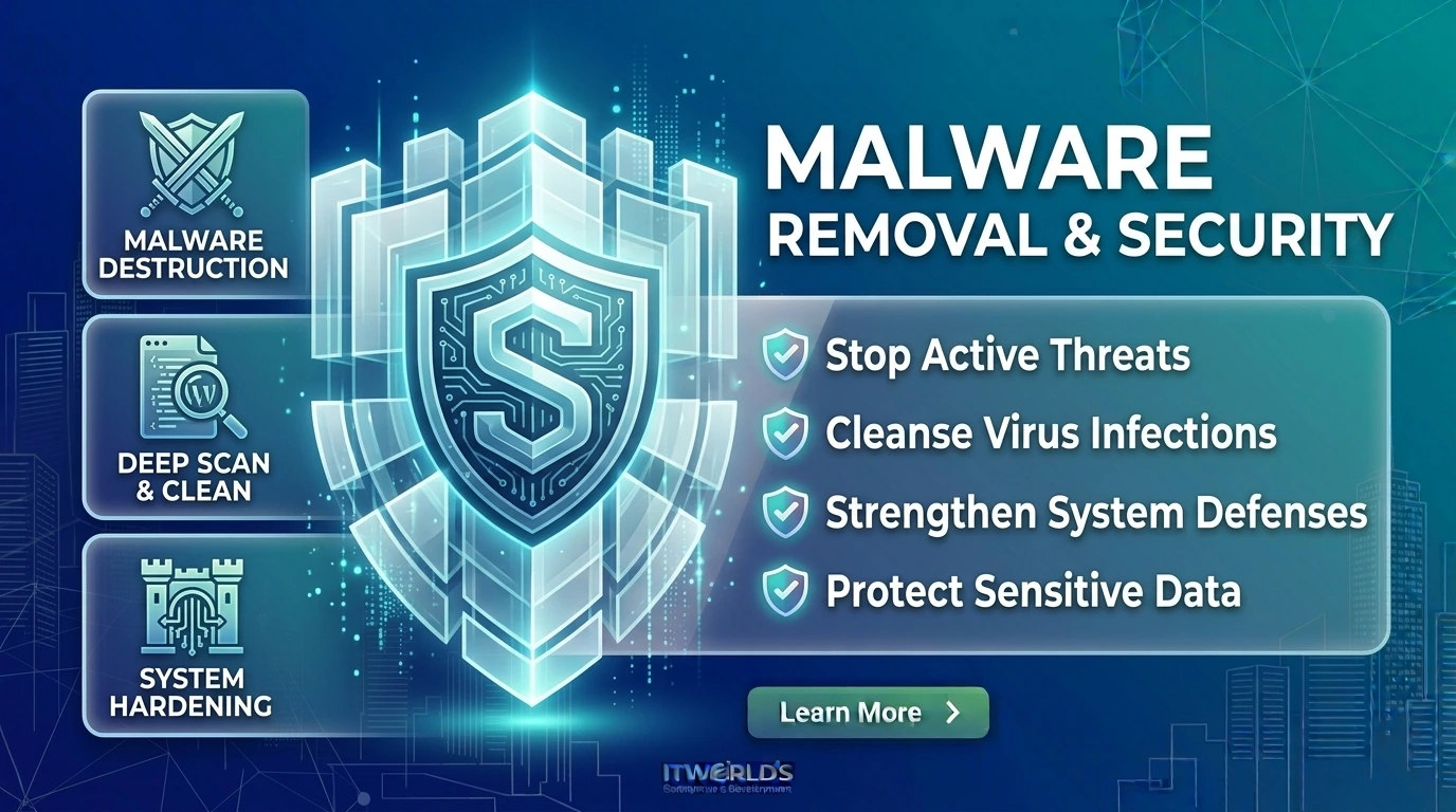 Malware Removal and Security service
