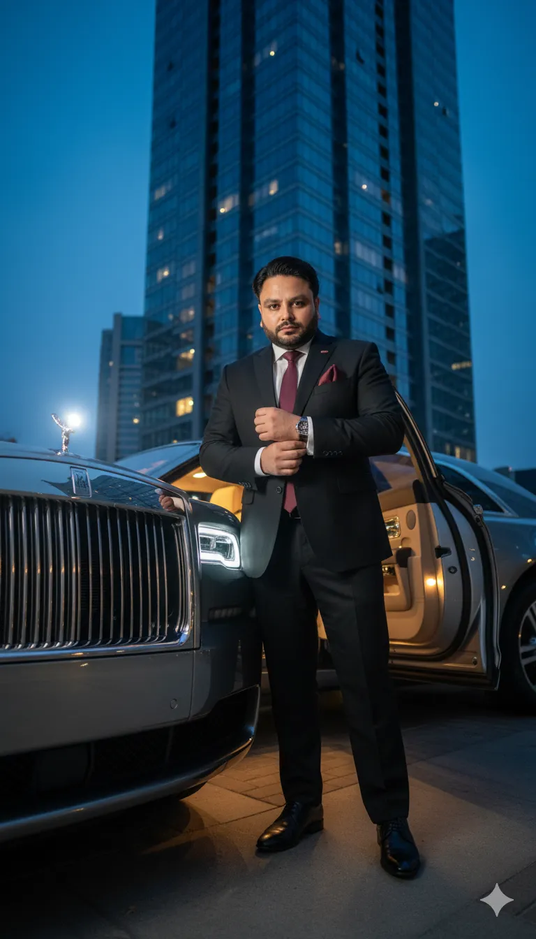 AI Prompt 131 Transform the subject into a powerful CEO stepping