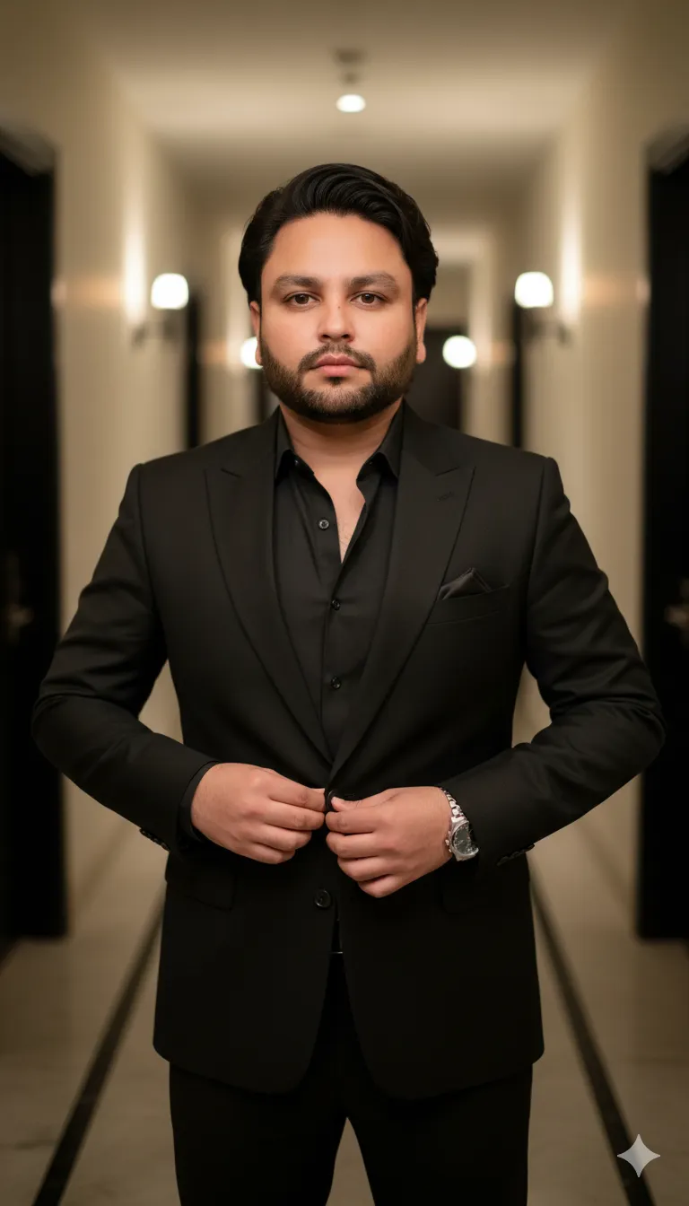 AI Prompt 240 Pakistani handsome man, same facial features, body build