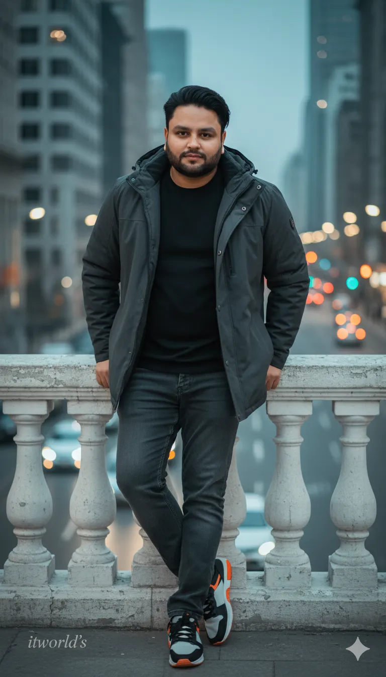 AI Prompt 258 Ultra-realistic photo - A. 29-year-old man, 5'10