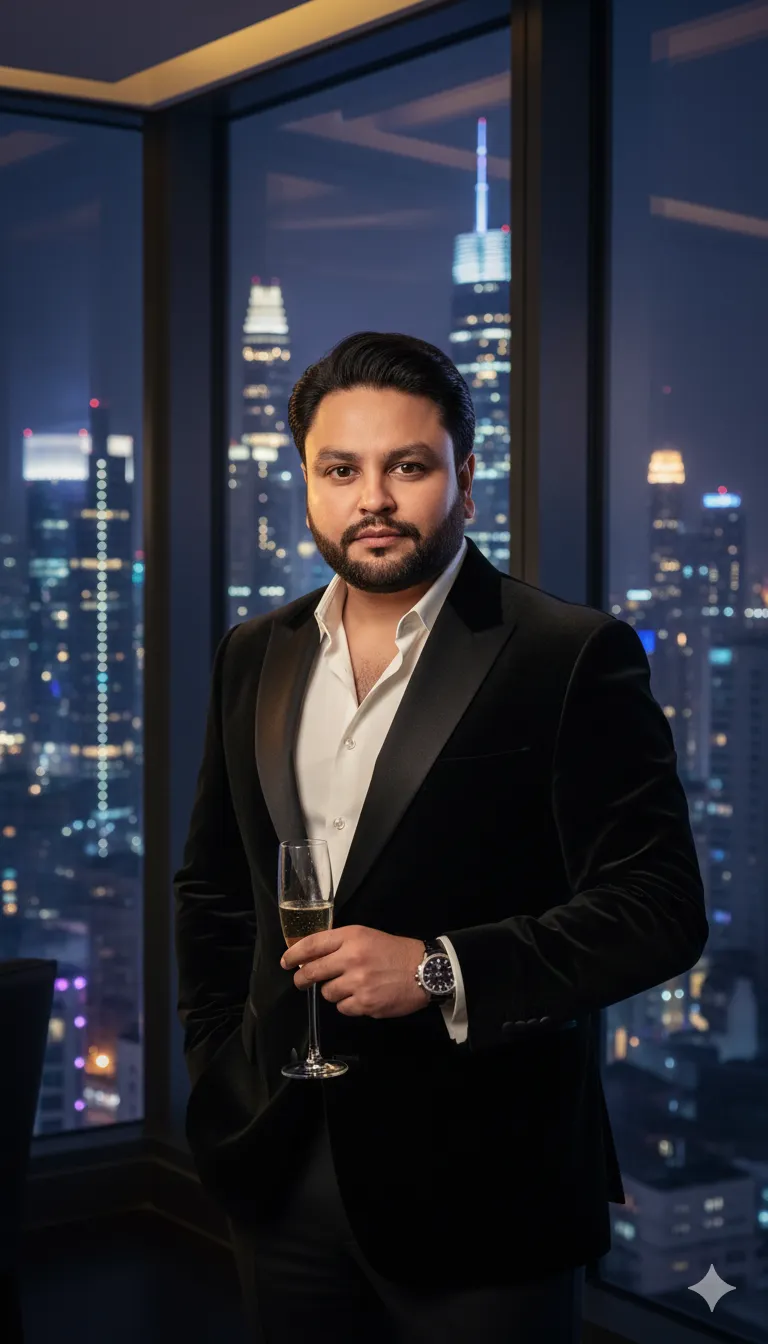 AI Prompt 272 Generate a hyper-realistic cinematic editorial portrait