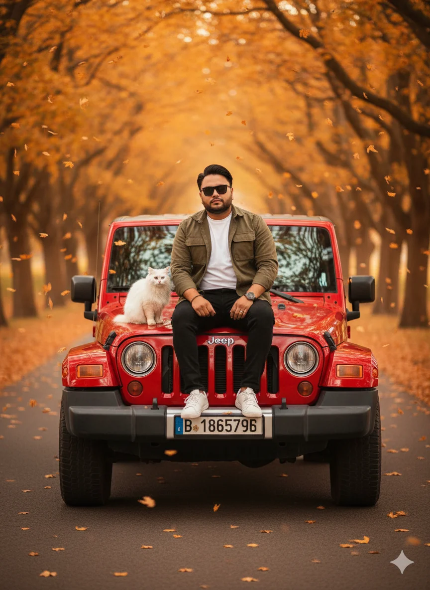 AI Prompt 28 A young man with a modern hairstyle