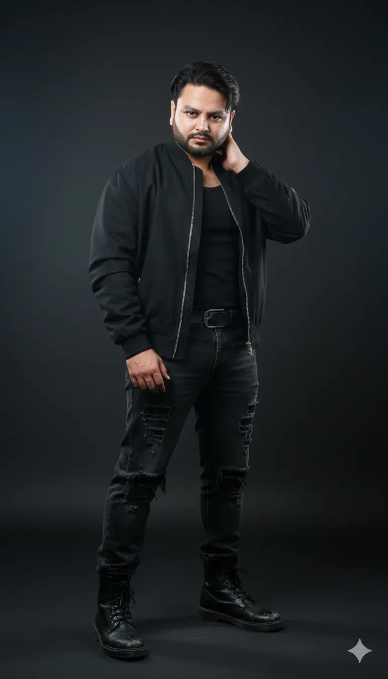 Rana Zeeshan Ahmad Founder & CEO For ITWORLD's AI Prompt 305 Place me in a hyper-realistic cinematic DSLR wide shot for a high-fashion editorial