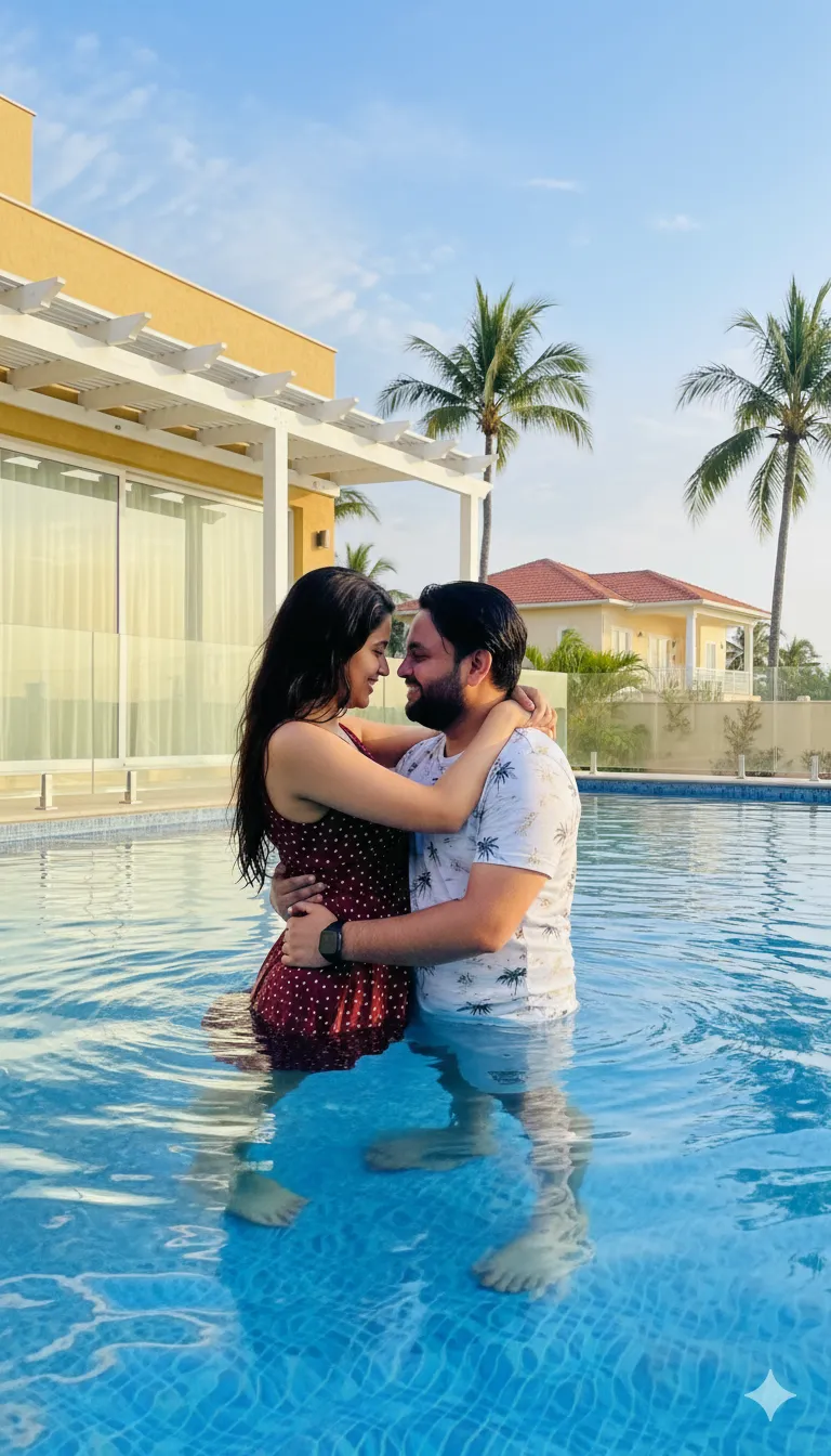 AI Prompt 338 Ultra-realistic, high-resolution 8K cinematic photograph capturing a romantic