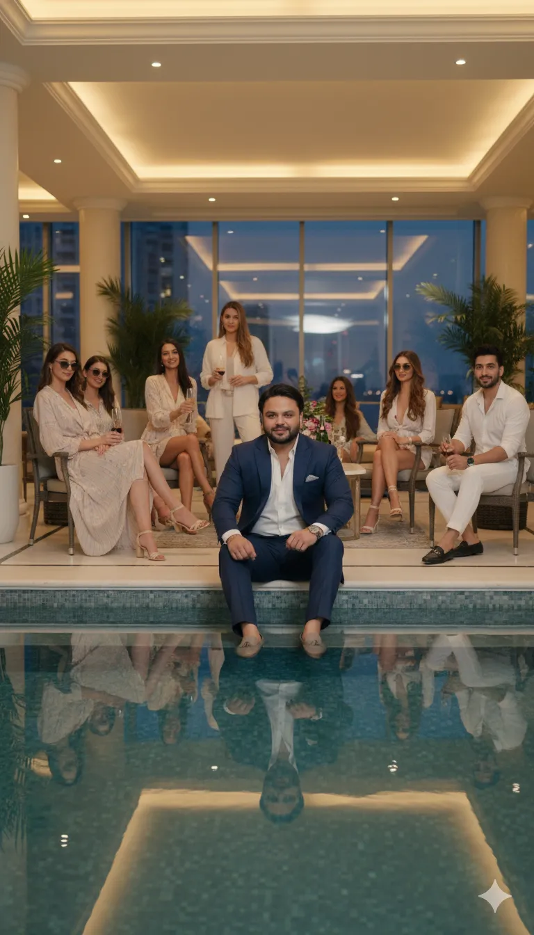 Rana Zeeshan Ahmad Founder & CEO For ITWORLD's AI Prompt 394 Create a hyper-realistic 8K portrait of a stylish 35-year-old Pakistani