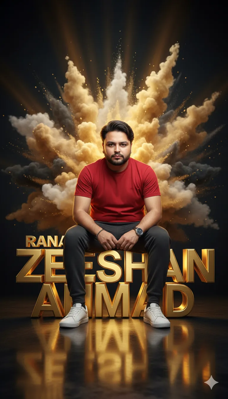 AI Prompt 429 Behind ramatic clouds of golden hlack