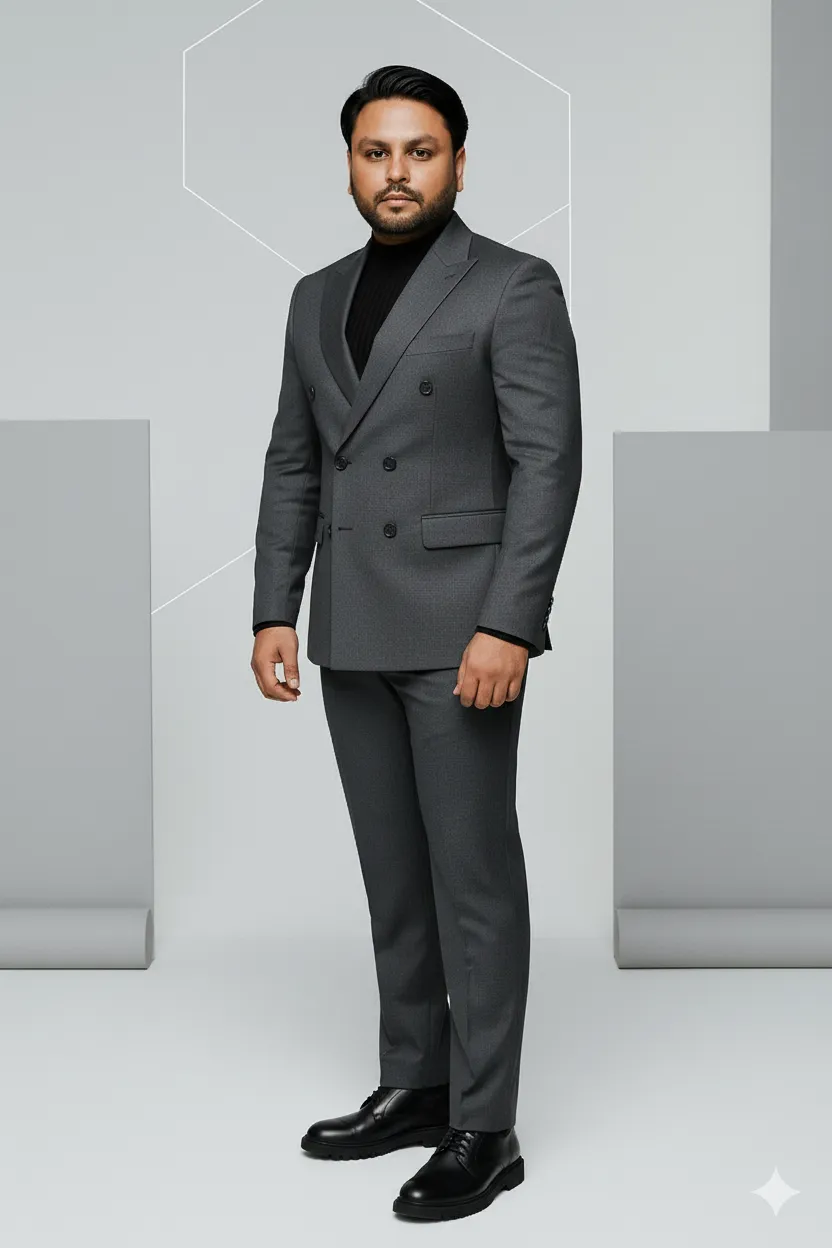 AI Prompt 451 A sleek modern portrait of a man with contemporary styling that represents