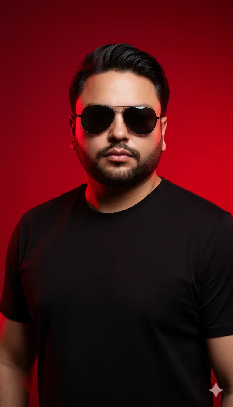 Rana Zeeshan Ahmad Founder & CEO For ITWORLD's AI Prompt 453 A highly stylized portrait of same person in image with sharp features