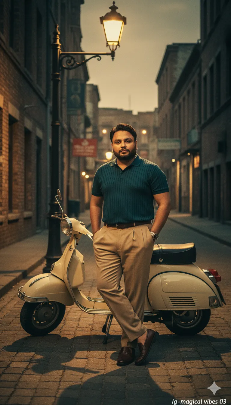 AI Prompt 469 Create a retro vintage cinematic image with grainy texture