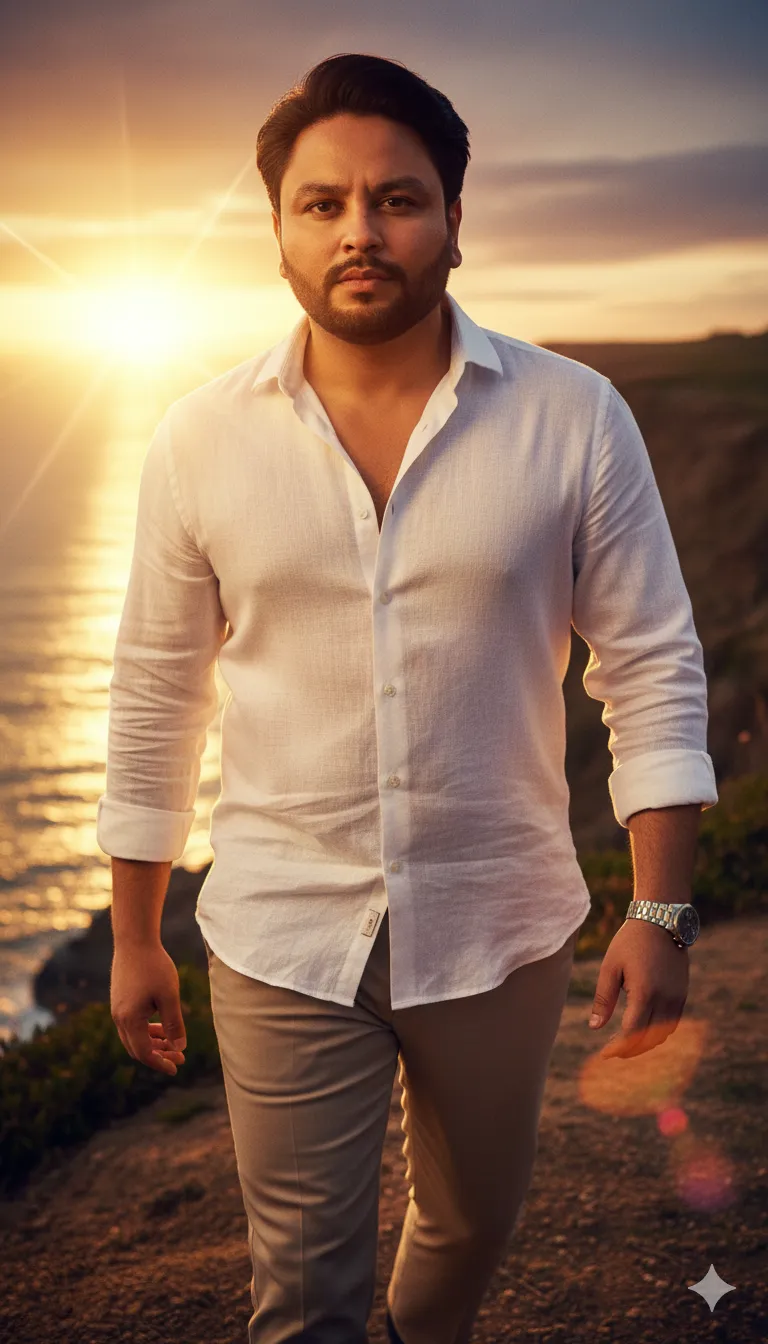 AI Prompt 481 Ultra-realistic Hollywood-style cinematic portrait of a stylish