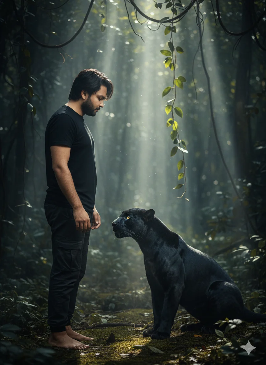 AI Prompt 57 Create a hyper-realistic 8K 4:5 portrait of a young man