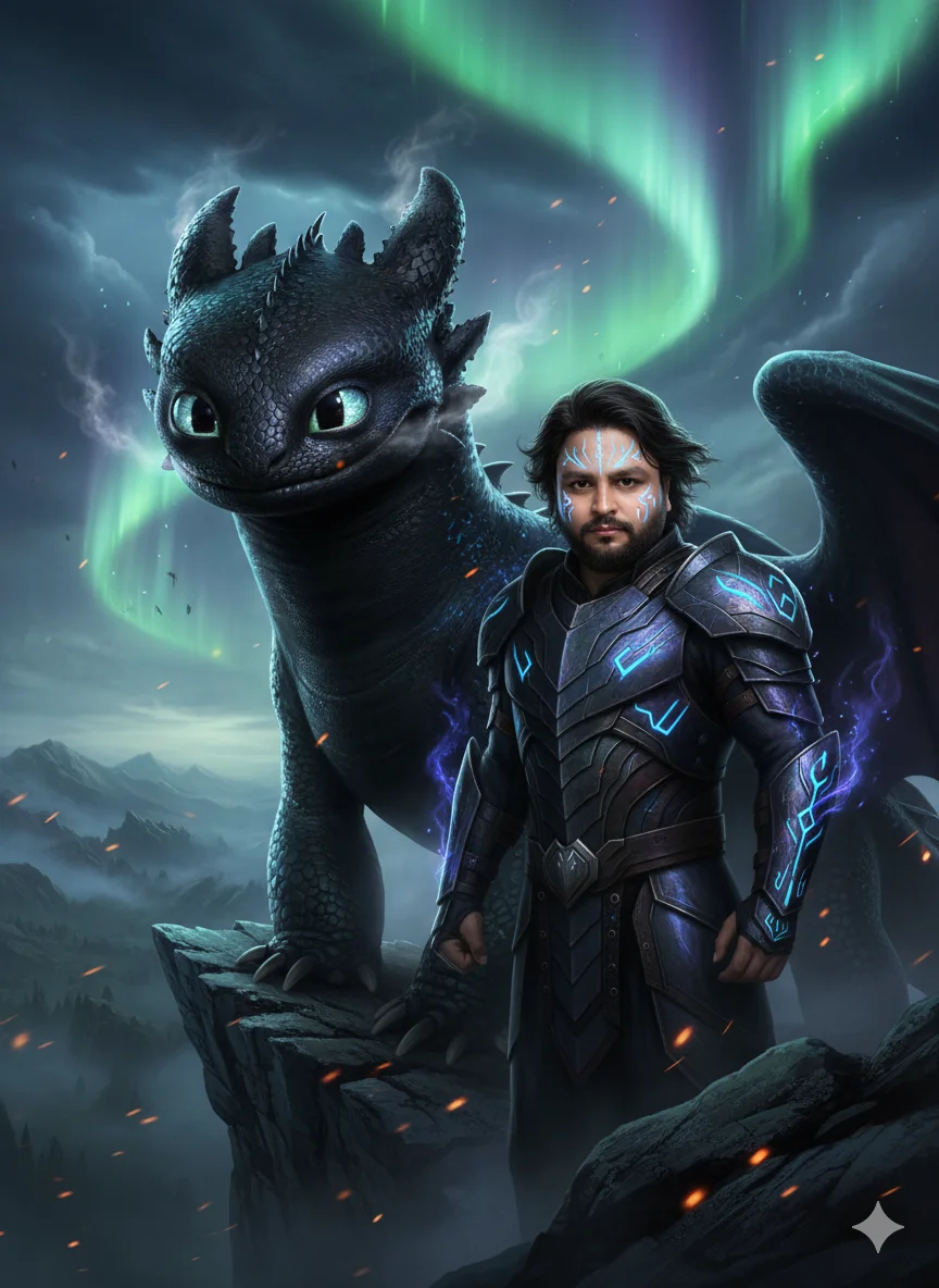 AI Prompt 58 A hyper-realistic 8K HDR fantasy portrait