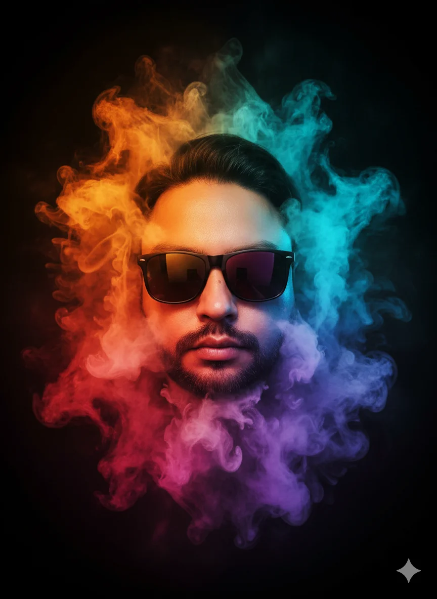 AI Prompt 63 A hyper-realistic 4k portrait in 4.3 aspect ratio of a man