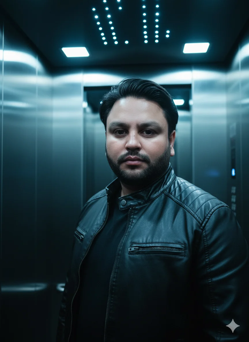 AI Prompt 64 Hyper-realistic 4:3 cinematic portrait of a me