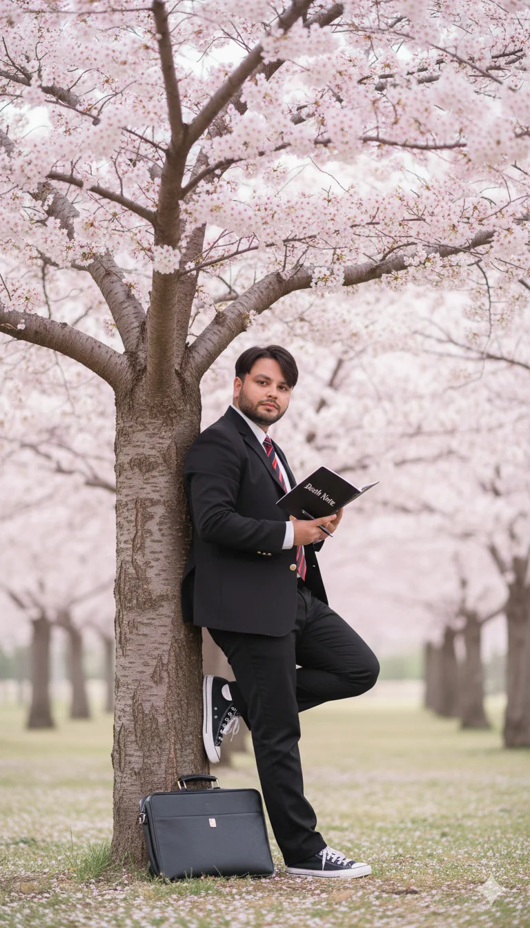Rana Zeeshan Ahmad Founder & CEO For ITWORLD's AI Prompt 98 A beautiful, dreamy full-body portrait of a young man in a Korean high school